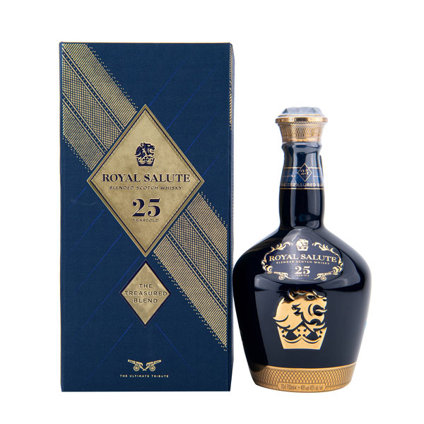 皇家禮炮25年調和式威士忌0.7L