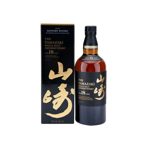 山崎18年單一純麥威士忌0.7L