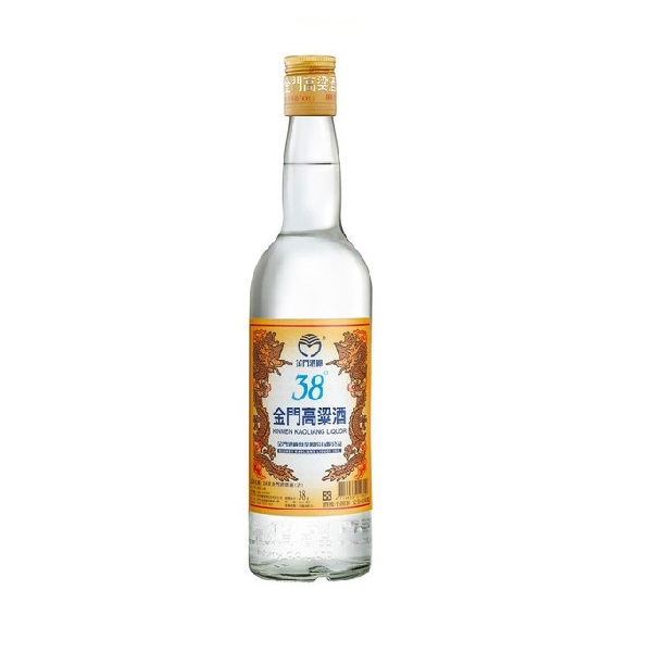 38度金門高粱0.6L(吉)