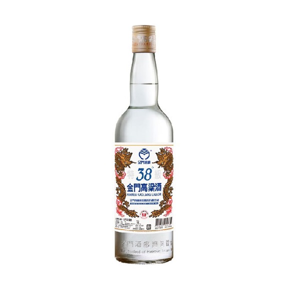 38度金門高粱0.6L