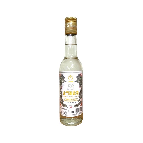 58度金門高粱0.3L
