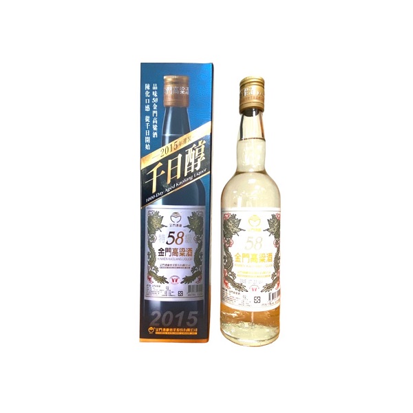 2015年千日醇0.6L