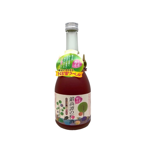 鍛高譚紅紫蘇梅酒0.72L