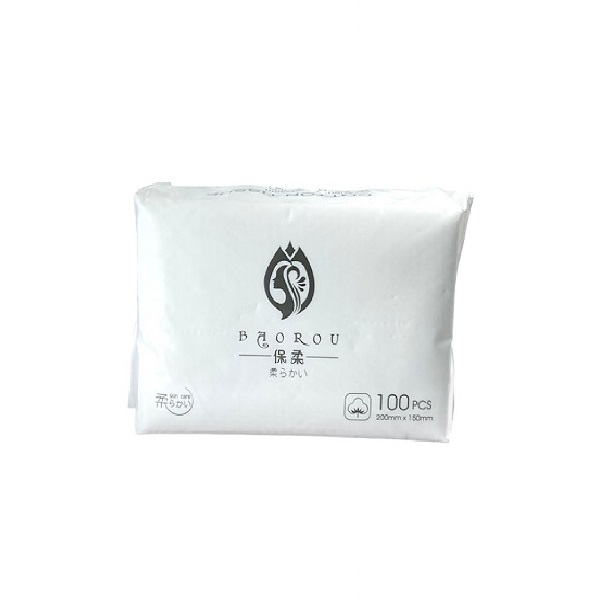 一次性洗臉巾-珍珠紋100抽