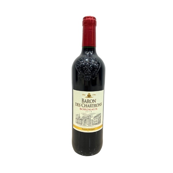 法國波爾多夏特龍男爵紅葡萄酒0.75L