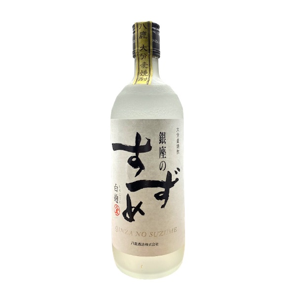 銀座之雀麥燒酎白麴0.72L