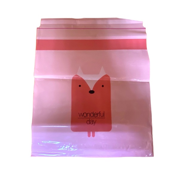 車用黏貼垃圾袋-粉(15入)