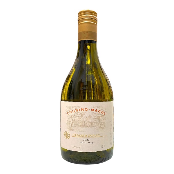 智利庫奇諾夏多內白葡萄酒0.75L