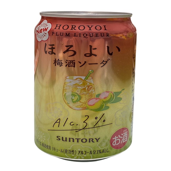 三得利微醉-梅酒3%沙瓦350ml