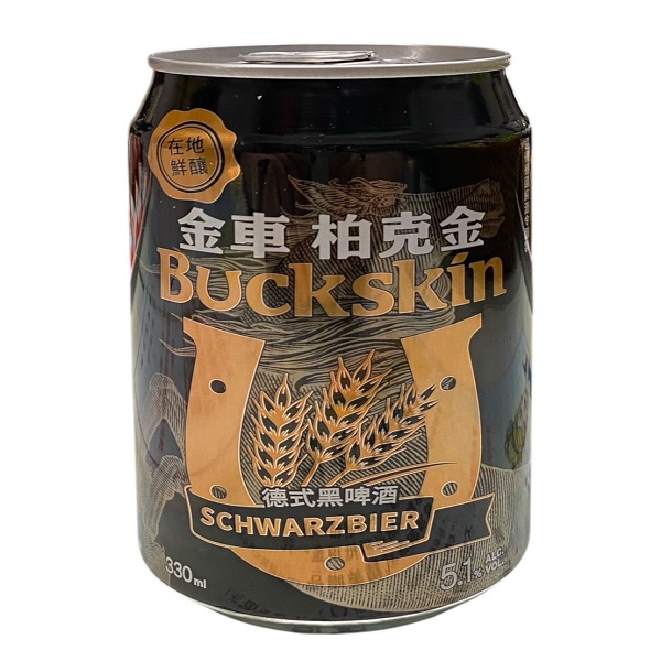 柏克金-德式黑啤酒330ml
