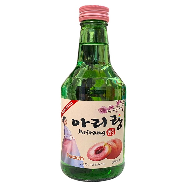 阿里郎燒酒-水蜜桃0.36L