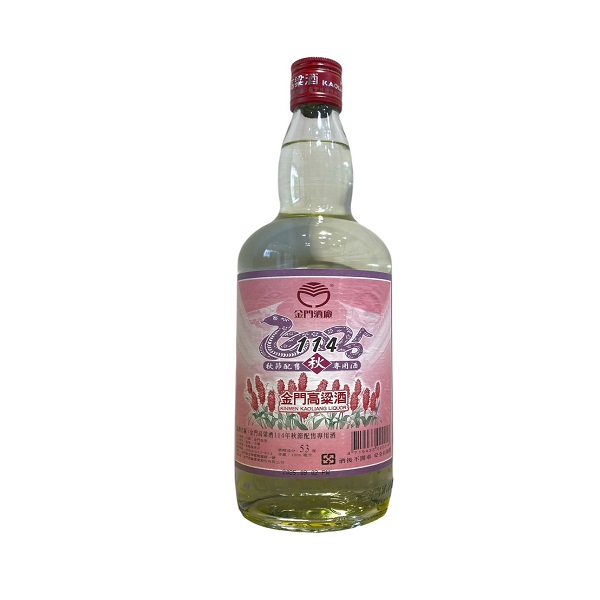 金門高粱114秋1L