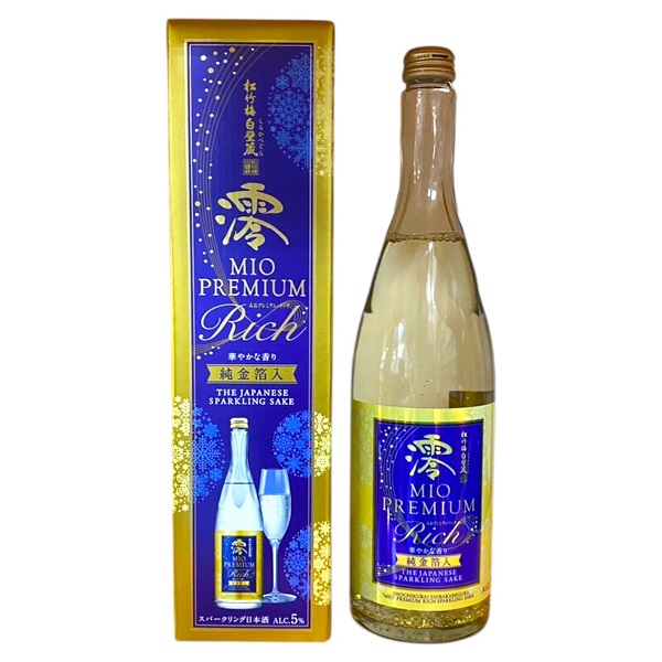 澪Premium Rich金箔氣泡清酒0.75L