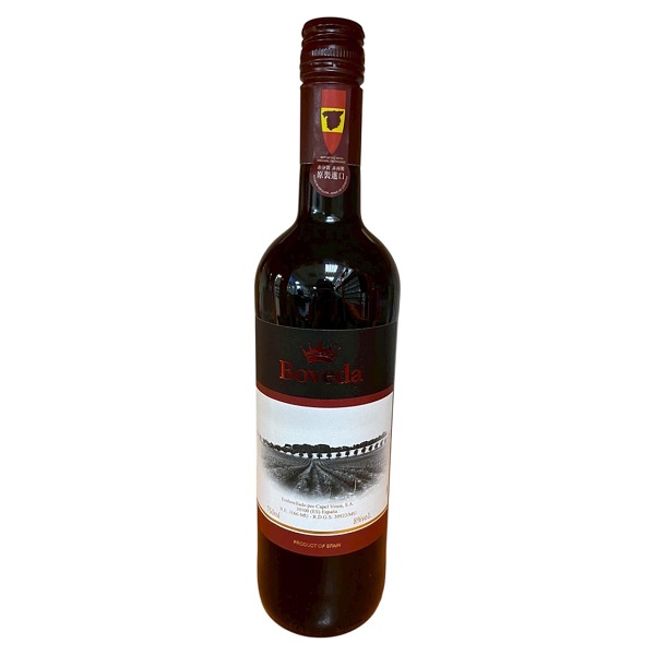 西班牙波維塔紅葡萄酒0.75L
