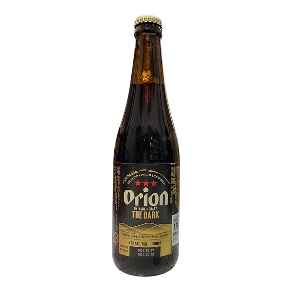 沖繩Orion黑生啤酒500ml