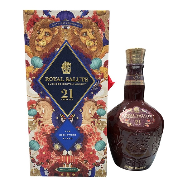皇家禮炮21年馬年禮盒0.7L