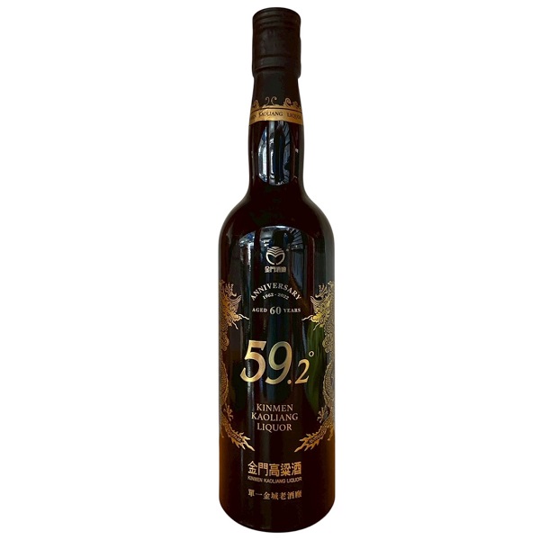 高粱60週年白金龍首席特調黑源酒0.6L