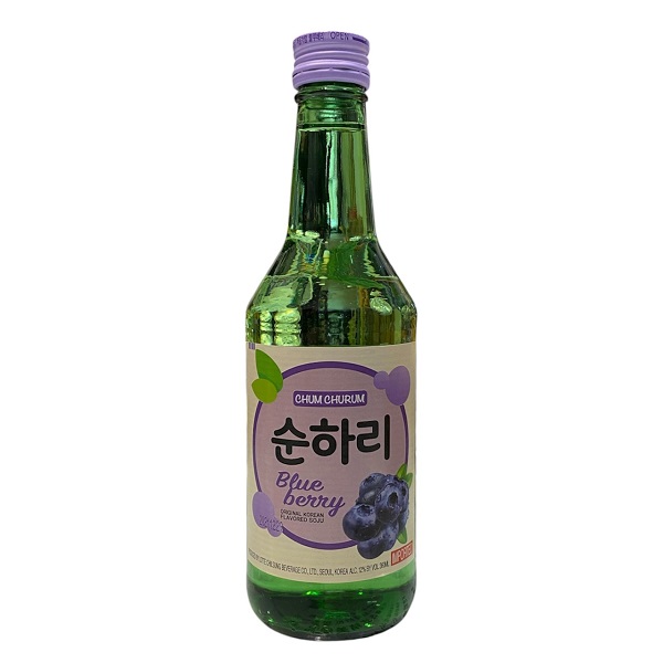 初飲初樂燒酒藍莓0.36L