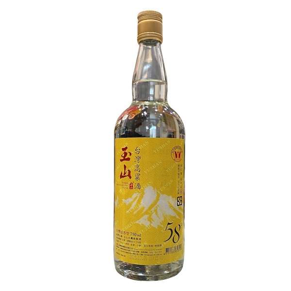 玉山台灣高粱酒58度0.75L