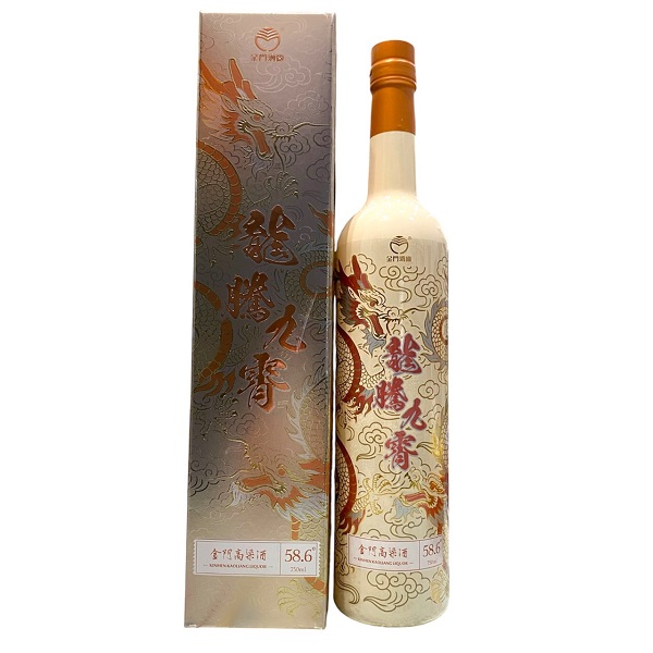 金門高粱 58.6度龍騰九霄金門高粱酒 璀璨金0.75L