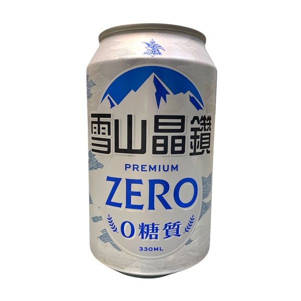 雪山晶鑽啤酒易開330ml